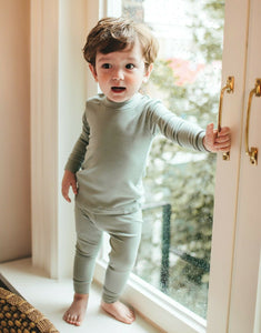 Super Luxury Soft Modal Mint Green Girls & Boys Playwear