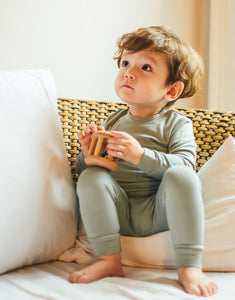 Super Luxury Soft Modal Mint Green Girls & Boys Playwear