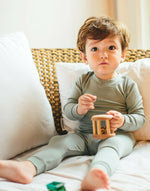 Load image into Gallery viewer, Super Luxury Soft Modal Mint Green Girls &amp; Boys Playwear
