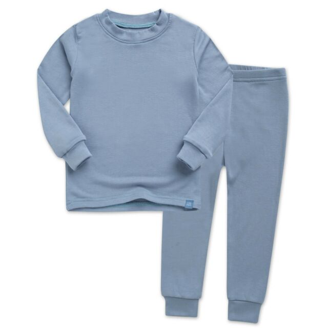 Super Luxury Soft Modal Powder Blue Girls & Boys Playwear