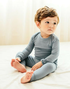 Super Luxury Soft Modal Powder Blue Girls & Boys Playwear