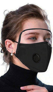 Face Shield Face Mask with Air Valve