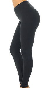 Buttery Soft Basic Solid Leggings Side