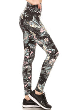 Load image into Gallery viewer, Tummy Control Super Soft High-Waisted Printed Sports Leggings
