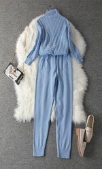 Load image into Gallery viewer, Cozy Soft Computer Knitted Co-ord Sets

