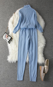 Cozy Soft Computer Knitted Co-ord Sets