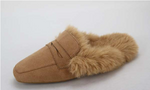 Load image into Gallery viewer, Comfy &amp; Oh So Soft Sueded Fur Mules

